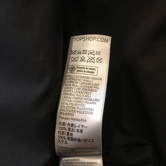 Topshop Suede Mini Skirt - Picture 10 of 12